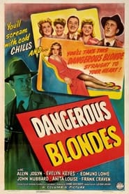 Dangerous Blondes постер