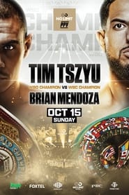 Poster Tim Tszyu vs. Brian Mendoza
