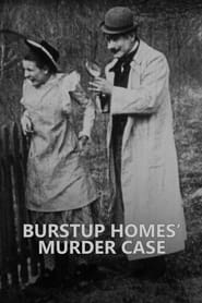 Poster Burstup Homes' Murder Case