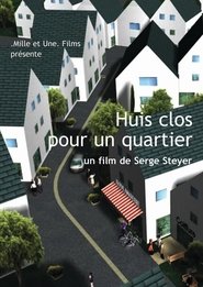 Poster Huis clos pour un quartier 1970