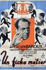 Poster Un fichu métier 1938