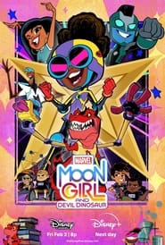 Marvel's Moon Girl and Devil Dinosaur постер