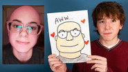 You send selfies, we made fan art.
