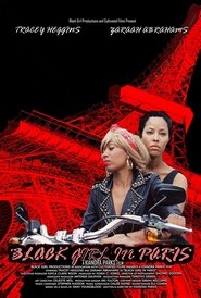 Poster Black Girl in Paris