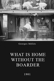 Poster What Is Home Without the Boarder 1900
