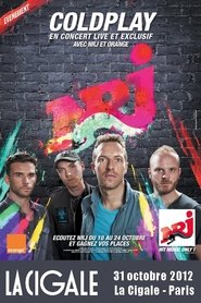 Poster Coldplay - Live at La Cigale 2012