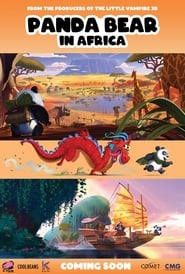 Poster Pandabeer in Afrika