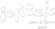 Genesis: When in Rome 2007 Logo