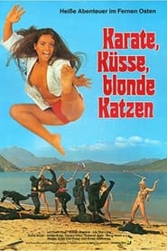 Poster Karate, Küsse, blonde Katzen