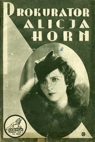 Poster Prokurator Alicja Horn 1933