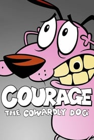 Image Courage, le chien froussard