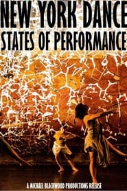 Poster New York Dance States of Performance