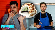 Baked Alaska vs Spicy Crepe Cake