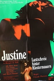 Poster Justine - Lustschreie hinter Klostermauern