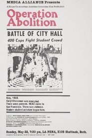 Poster Operation Abolition 1960