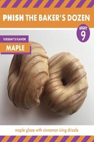 Poster Phish The Baker's Dozen Night 9 Maple 2017
