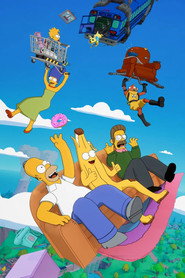 Fortnite x The Simpsons poster