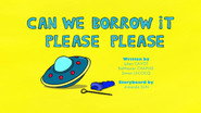 Can We Borrow It Please Please