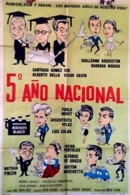 Poster Last year of Nacional High School 1961