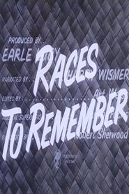 Poster Races to Remember 1956