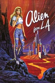 Alien from L.A. (1988) poster