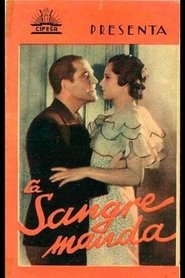 Poster La sangre manda 1934
