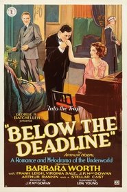 Poster Below the Deadline 1929