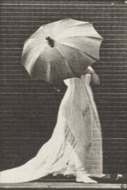 Woman Opening Umbrella 1887