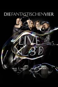Poster Die Fantastischen Vier - Live in 3D