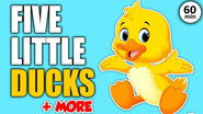 5 Little Ducks and More Learning Songs for Toddlers in English - Best Songs for Kids