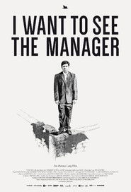 Poster I Want to See the Manager 2015