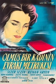 Poster Ölmüş Bir Kadının Evrak-ı Metrukesi