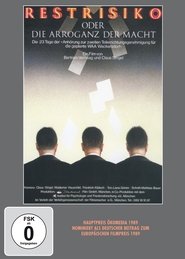 Poster Restrisiko oder Die Arroganz der Macht 1989