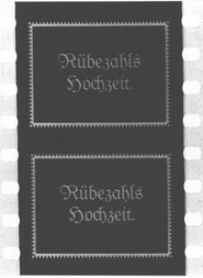 Poster Rübezahl's Wedding 1916