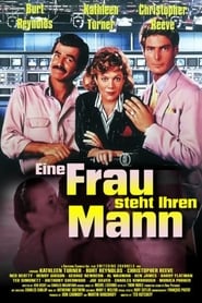 Poster Eine Frau steht ihren Mann