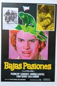 Poster Bajas pasiones