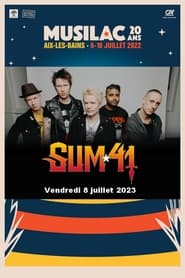 Poster Sum 41 - Musilac 2022