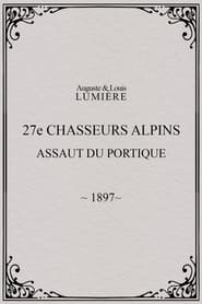 Poster 27ème chasseurs alpins : assaut du portique