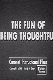 Poster The Fun Of Being Thoughtful 1950
