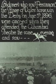 Poster Persimmons Winning the Derby 1896