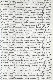 Poster I Will Not Make Any More Boring Art 1987