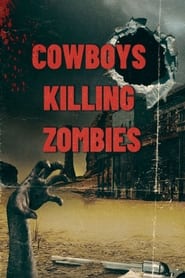 Poster Cowboys killing Zombies