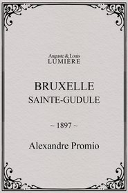 Poster Bruxelles, Sainte-Gudule 1897