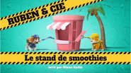 Le stand de smoothies