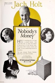 Poster Nobody's Money 1923