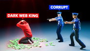 How Cops Robbed the Dark Web King
