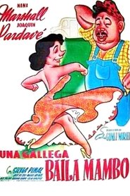 Poster Una gallega baila mambo 1951