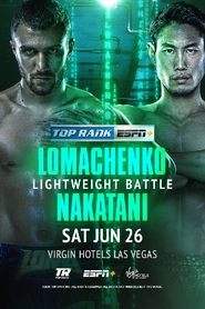 Poster Vasyl Lomachenko vs. Masayoshi Nakatani