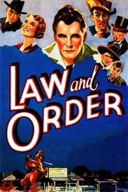 Poster Law and Order 1932