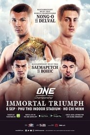 Poster ONE Championship 99: Immortal Triumph 2019